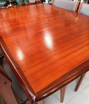 Scandinavian Modernism Danish Extendable Teak Table, 1960s-FSD-1187650