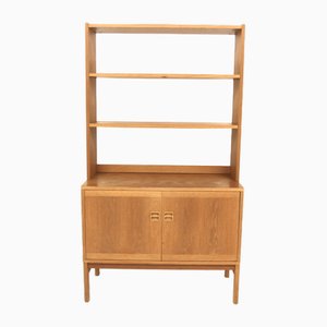 Scandinavian Oak Bookcase, Sweden, 1960s-GEK-2040167