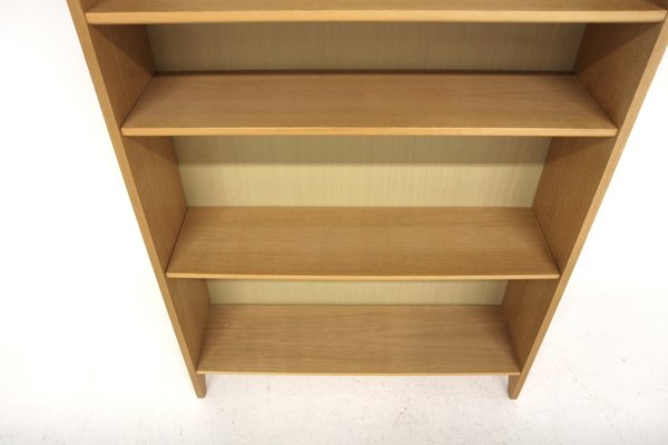 Scandinavian Oak Bookcase, Sweden, 1970s-GEK-2043138