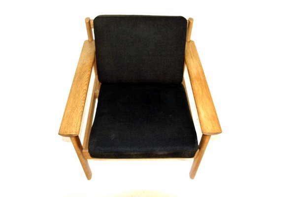 Scandinavian Oak Chair, Sweden, 1960s-GEK-1033465