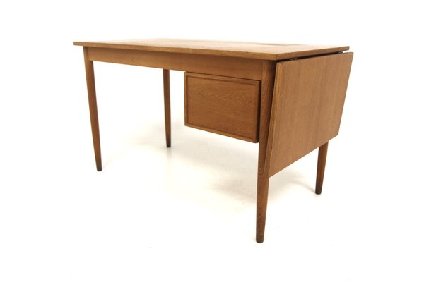 Scandinavian Oak Desk, 1950-GEK-2041149