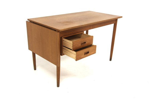 Scandinavian Oak Desk, 1950-GEK-2041149