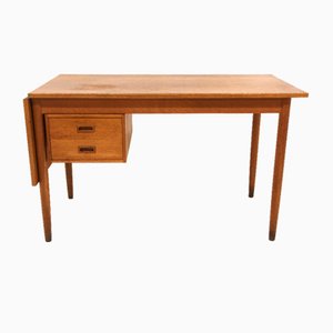 Scandinavian Oak Desk, 1950-GEK-2041149