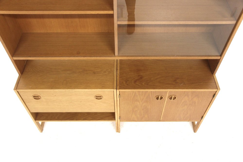 Scandinavian Oak Shelf by Arne Wahl-Iversen for IKEA, Sweden, 1960s-GEK-1777112