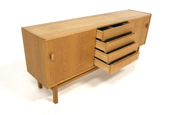 Scandinavian Oak Sideboard by Nils Jonsson for Hugo Troeds, 1960-GEK-1750322