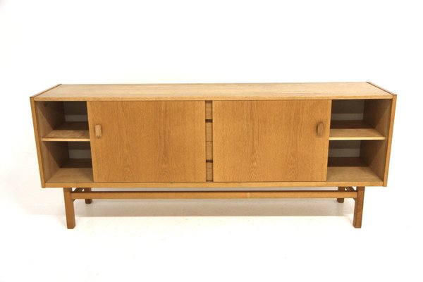 Scandinavian Oak Sideboard by Nils Jonsson for Hugo Troeds, 1960-GEK-1750322