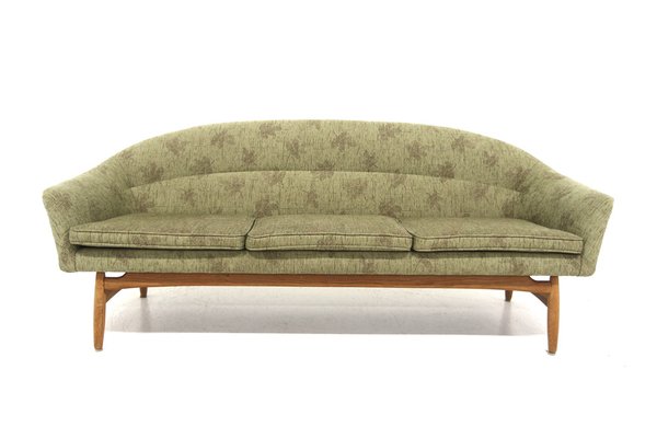 Scandinavian Oak Sofa, Sweden, 1950s-GEK-1735421