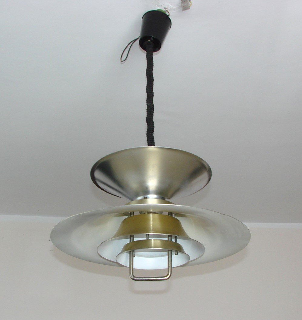 Scandinavian Pendant Lamp by Frandsen, 1970s