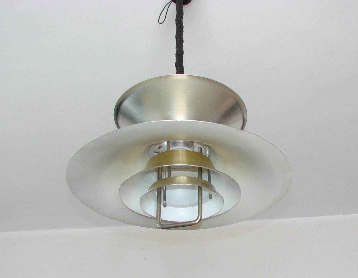 Scandinavian Pendant Lamp by Frandsen, 1970s