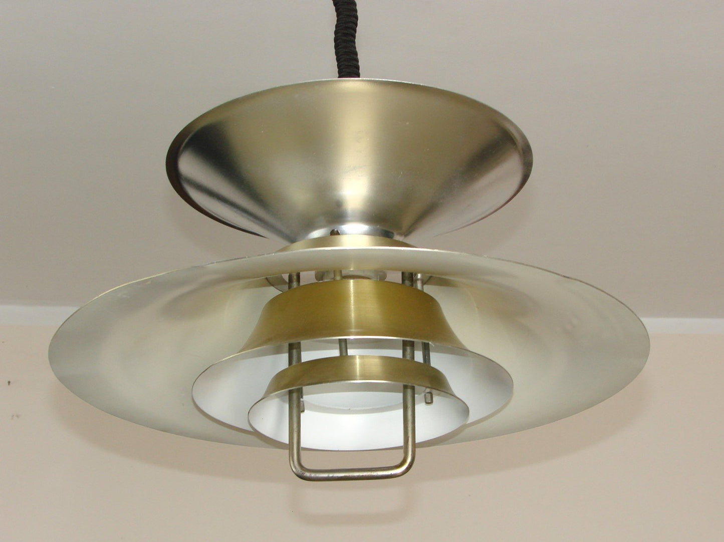 Scandinavian Pendant Lamp by Frandsen, 1970s