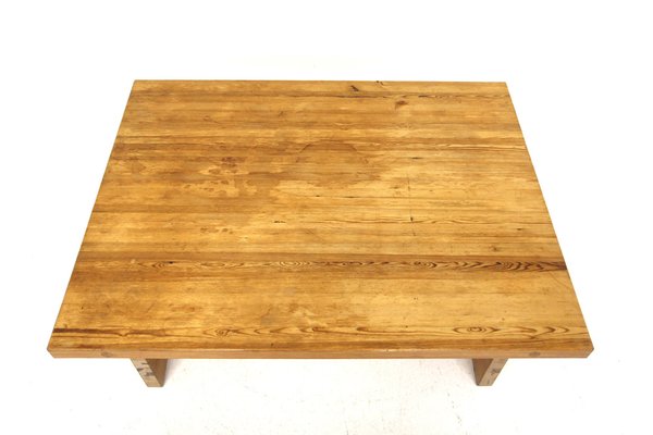 Scandinavian Pine Coffee Table, 1970-GEK-1769168