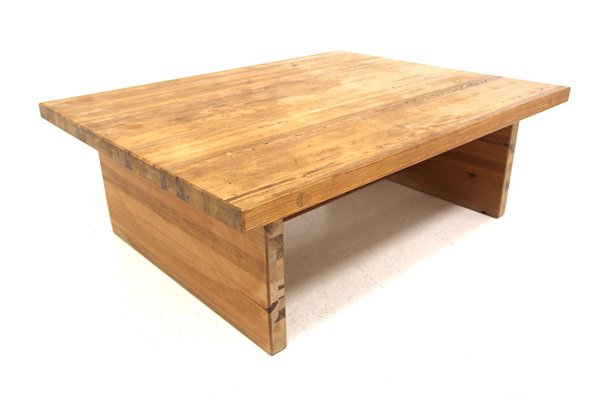 Scandinavian Pine Coffee Table, 1970-GEK-1769168