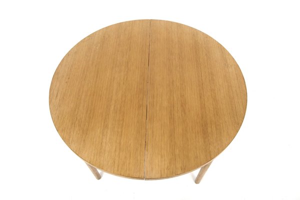 Scandinavian Pine Dining Table, Sweden, 1960s-GEK-1749580