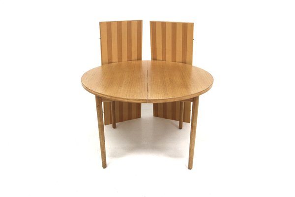 Scandinavian Pine Dining Table, Sweden, 1960s-GEK-1749580