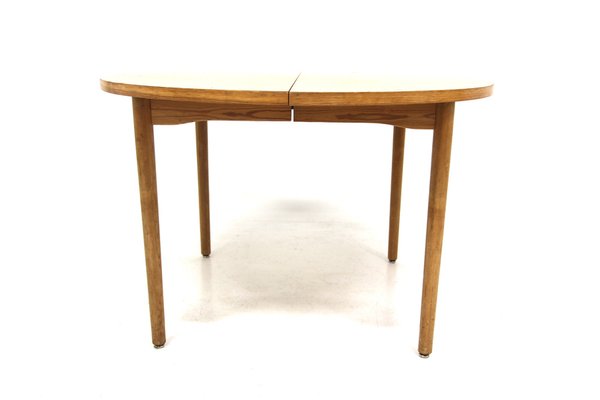 Scandinavian Pine Dining Table, Sweden, 1960s-GEK-1749580