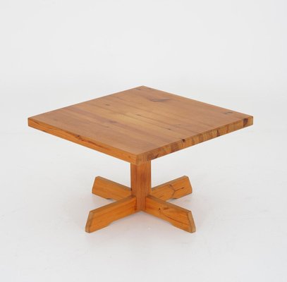 Scandinavian Pine Side Table by Yngve Ekström for Swedese-FM-1320895