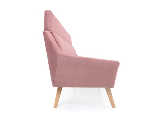 Scandinavian Pink Mandal Sofa-VND-1118356