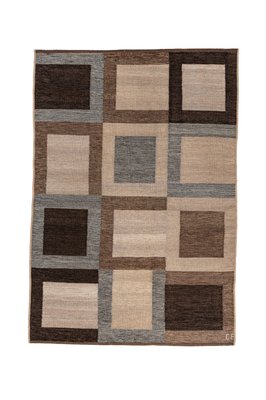 Scandinavian Postmodern Flat Weave Rug by Curt Fors, 2000s-LTQ-1760272