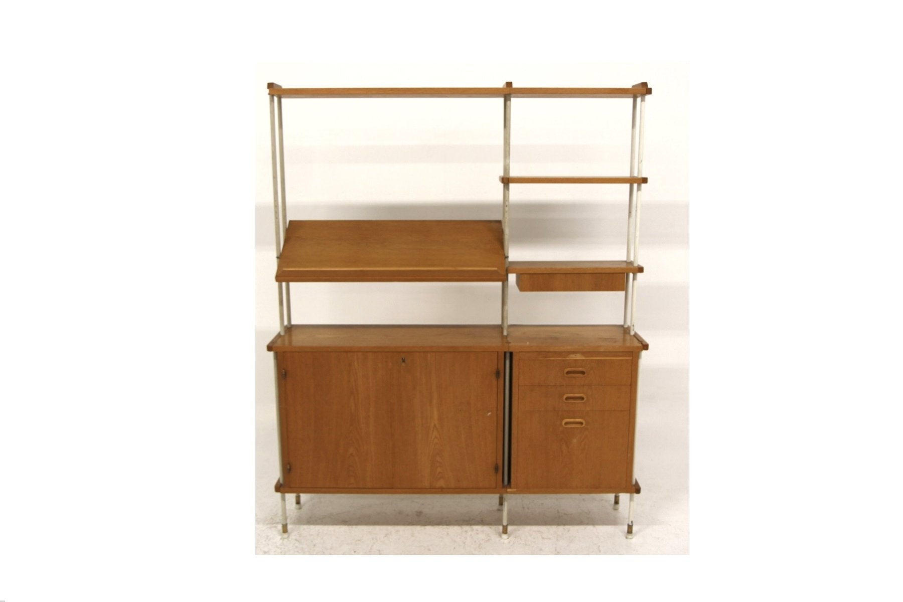 Scandinavian Prydno Wall Unit by Bröderna Gustafssons, Sweden, 1950s