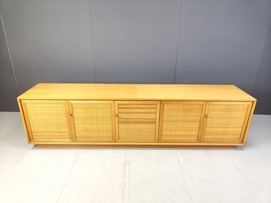 Scandinavian Rattan Sideboard, 1970s-IRH-2040331