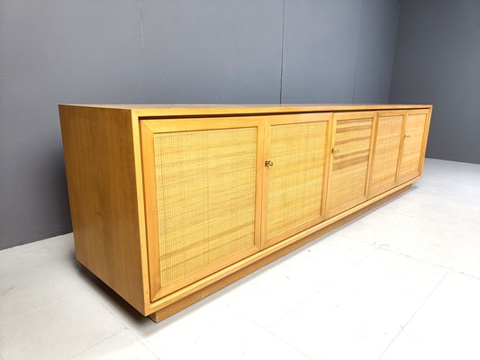 Scandinavian Rattan Sideboard, 1970s-IRH-2040331