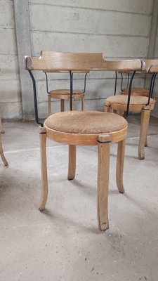 Scandinavian Raw Dining Chairs, 1970s, Set of 6-GO-1793775