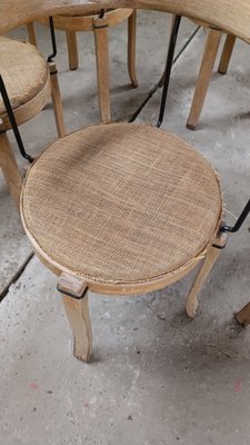 Scandinavian Raw Dining Chairs, 1970s, Set of 6-GO-1793775