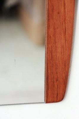 Scandinavian Rectangular Mirror in Teak, 1960s-YRI-1765285