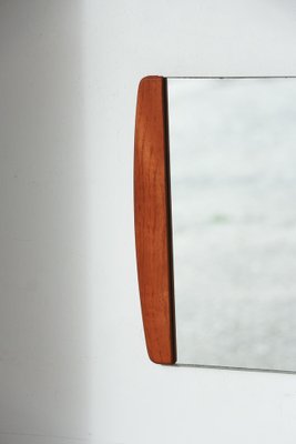 Scandinavian Rectangular Mirror in Teak, 1960s-YRI-1765285