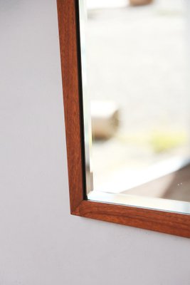 Scandinavian Rectangular Teak Mirror, 1960s-YRI-1724999