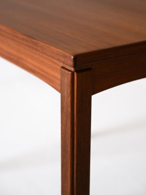 Scandinavian Rectangular Teak Table, 1960s-QWP-1754620