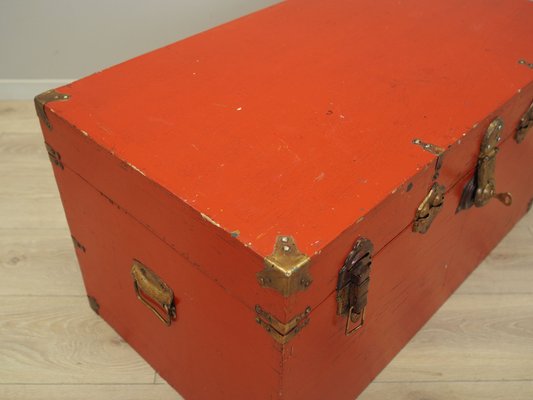 Scandinavian Red Chest, 1950s-VND-1795646