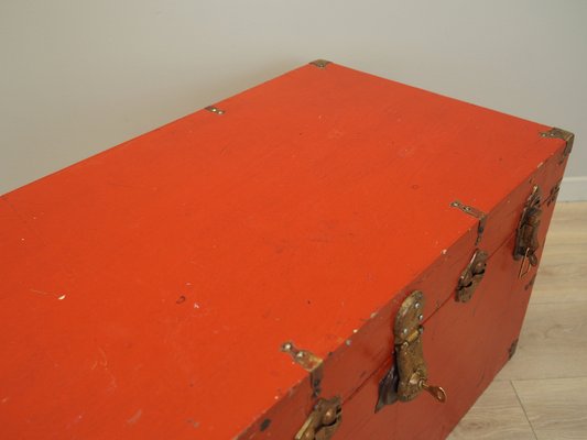 Scandinavian Red Chest, 1950s-VND-1795646