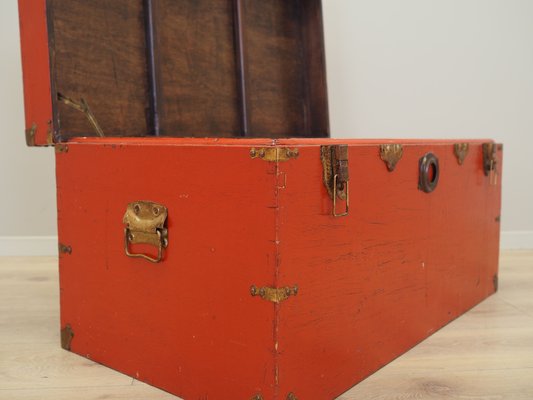 Scandinavian Red Chest, 1950s-VND-1795646