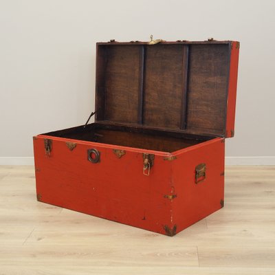 Scandinavian Red Chest, 1950s-VND-1795646