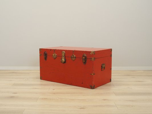 Scandinavian Red Chest, 1950s-VND-1795646