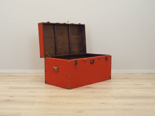 Scandinavian Red Chest, 1950s-VND-1795646