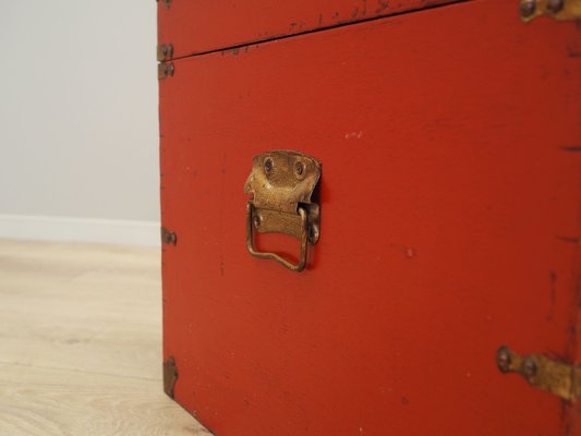 Scandinavian Red Chest, 1950s-VND-1795646