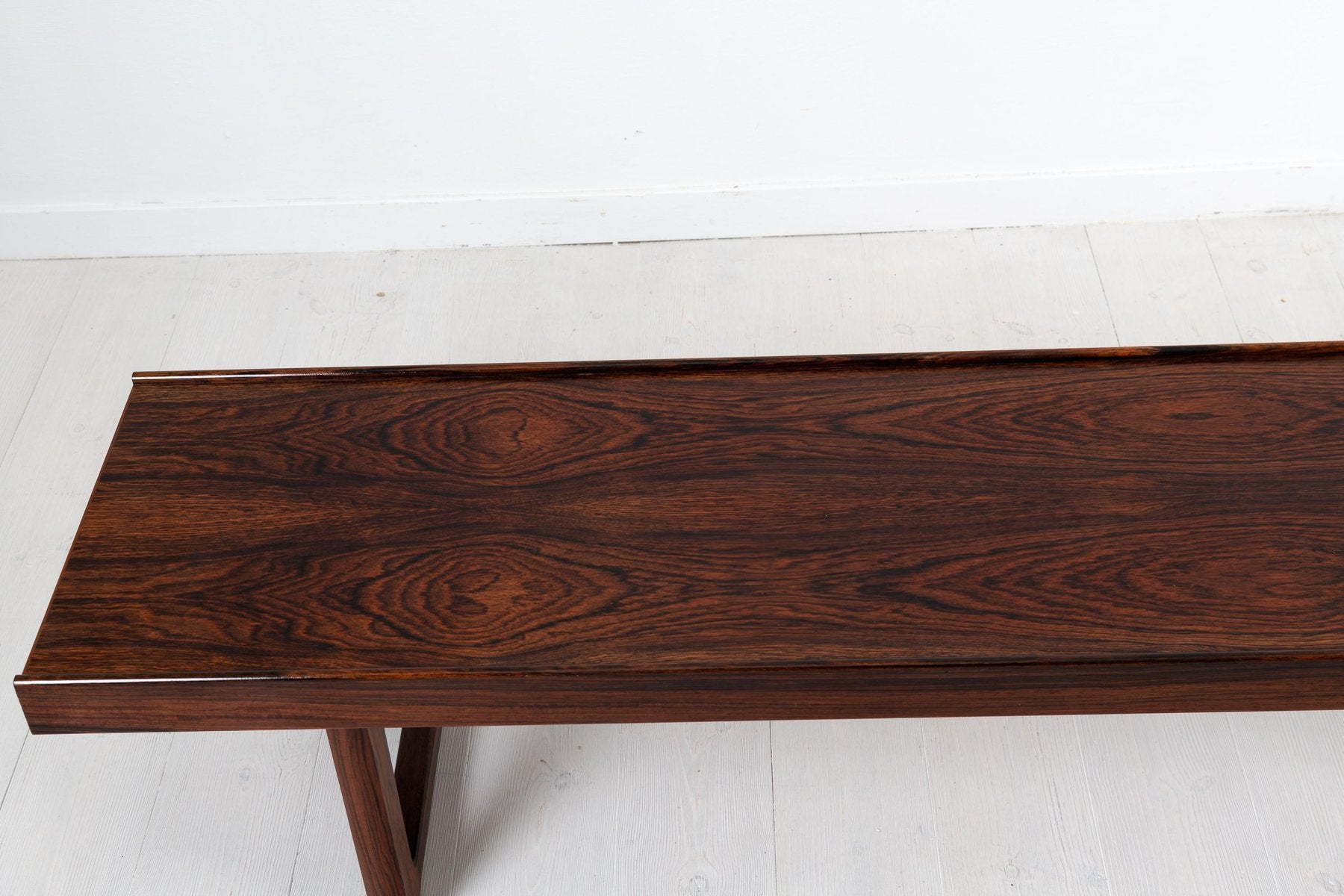 Scandinavian Rosewood Bench by Torbjørn Afdal for Bruksbo