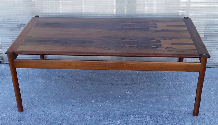 Scandinavian Rosewood Coffee Table from Dokka Mobler, 1970s-HOI-1235741