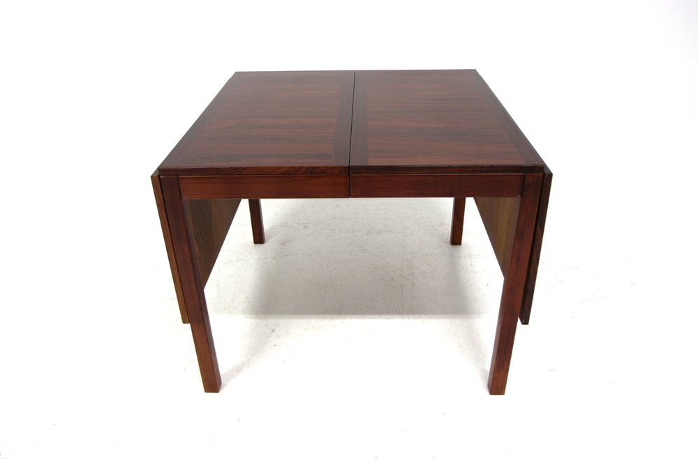 Scandinavian Rosewood Dining Table from Vejle Stole Og Møbelfabrik, Sweden, 1960s