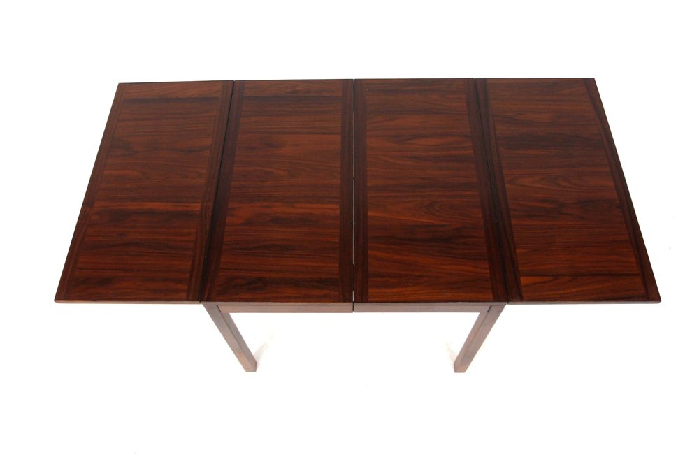 Scandinavian Rosewood Dining Table from Vejle Stole Og Møbelfabrik, Sweden, 1960s