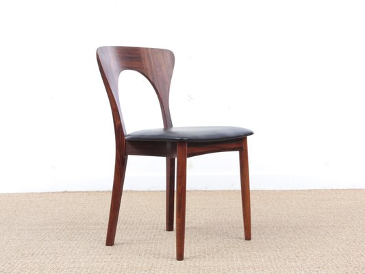 Scandinavian Rosewood Model Peter Side Chairs by Niels Koefoed, 1950s, Set of 4-PI-669897