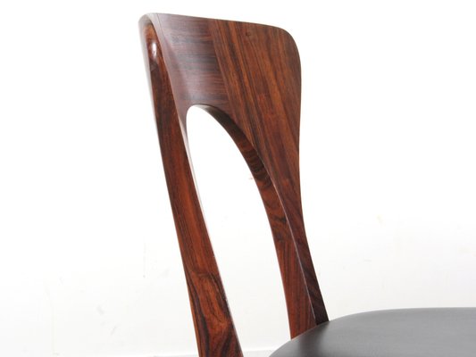 Scandinavian Rosewood Model Peter Side Chairs by Niels Koefoed, 1950s, Set of 4-PI-669897