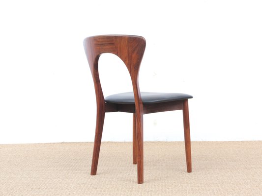 Scandinavian Rosewood Model Peter Side Chairs by Niels Koefoed, 1950s, Set of 4-PI-669897