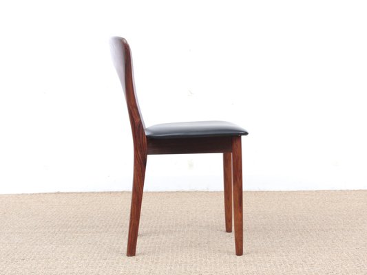 Scandinavian Rosewood Model Peter Side Chairs by Niels Koefoed, 1950s, Set of 4-PI-669897