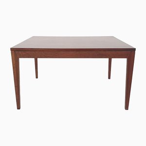 Scandinavian Rosewood Rectangle Coffee Table, 1960s-ZO-889567