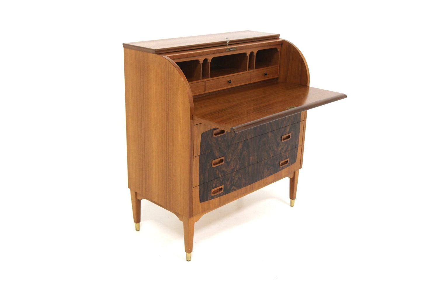 Scandinavian Rosewood Secretaire from Bröderna Gustafssons, Sweden, 1950