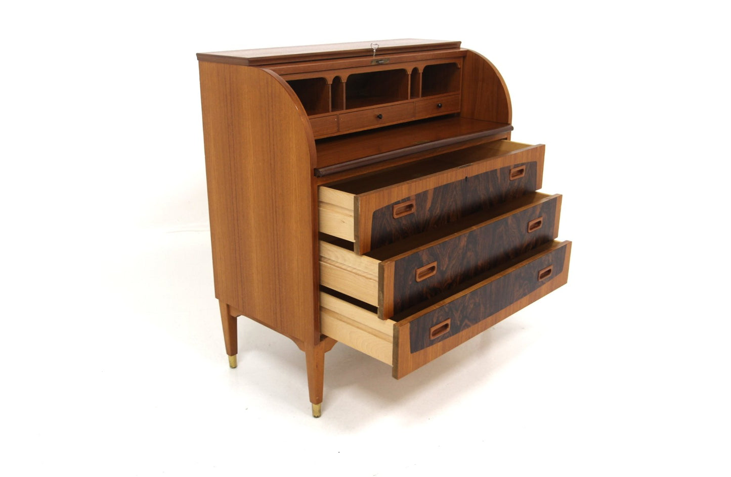 Scandinavian Rosewood Secretaire from Bröderna Gustafssons, Sweden, 1950