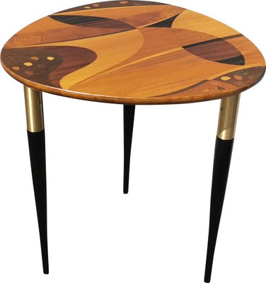 Scandinavian Rosewood Side Table from Svensk Möbelindustri Bodafors, 1950s-YDZ-828714